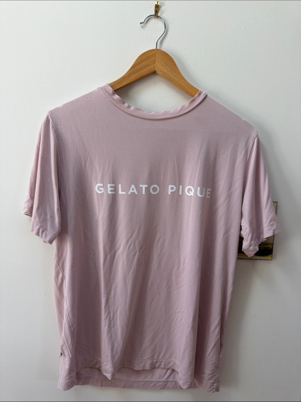 Gelato Pique Women's Short-Sleeve Tee in Pink